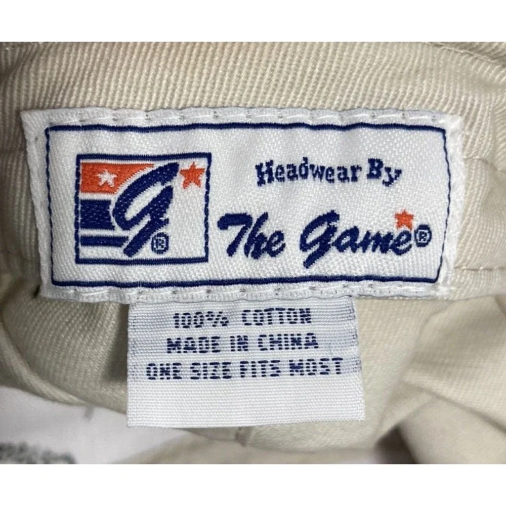 Bridgestone Invitational Golf Hat Cap Adult Off White Firestone CC STAINs‎
